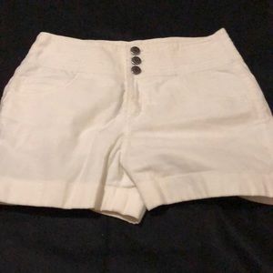 White shorts